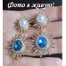 Серьги Swarovski-style Амизи