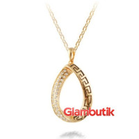 Подвеска Versace-style Греческий орнамент