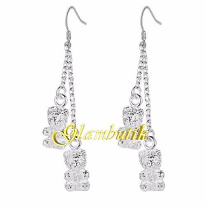 Сережки Ведмедики Tiffany