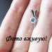 Кулон с платиной и фианитом la foudre