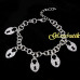Браслет посріблений Сердечка Dior – 9963