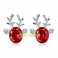 Ювелирные серьги Олени