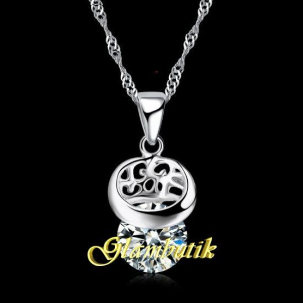 Серебряная подвеска Ажурная симфония