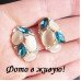 Ювелирные серьги Лунная феерия