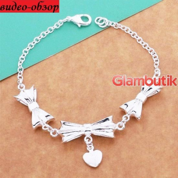 Браслет Tiffany-style Бантики