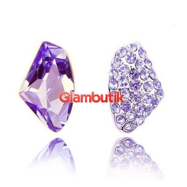 Серьги Swarovski-style Нимфа