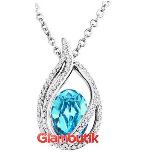 Подвеска Swarovski-style Элегантэ