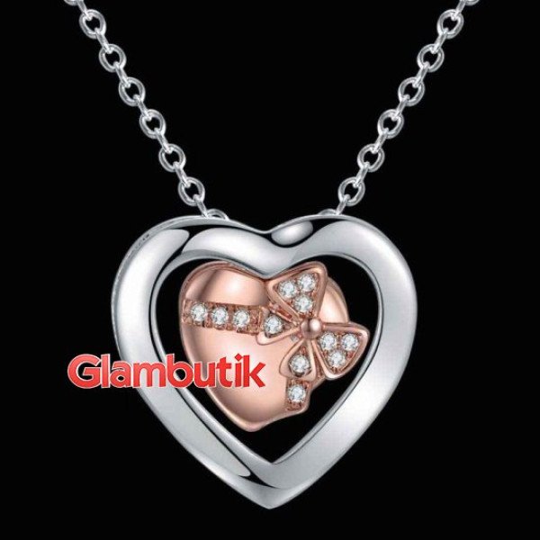Подвеска Tiffany-style Сердце в подарок