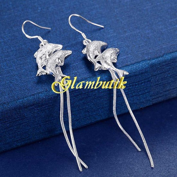 Сережки під Тіффані Дельфіни – Glambutik