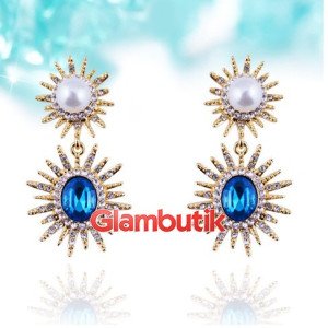 Серьги Swarovski-style Амизи