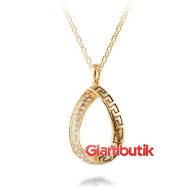 Подвеска Versace-style Греческий орнамент
