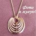 Ювелирный кулон на цепи Санди