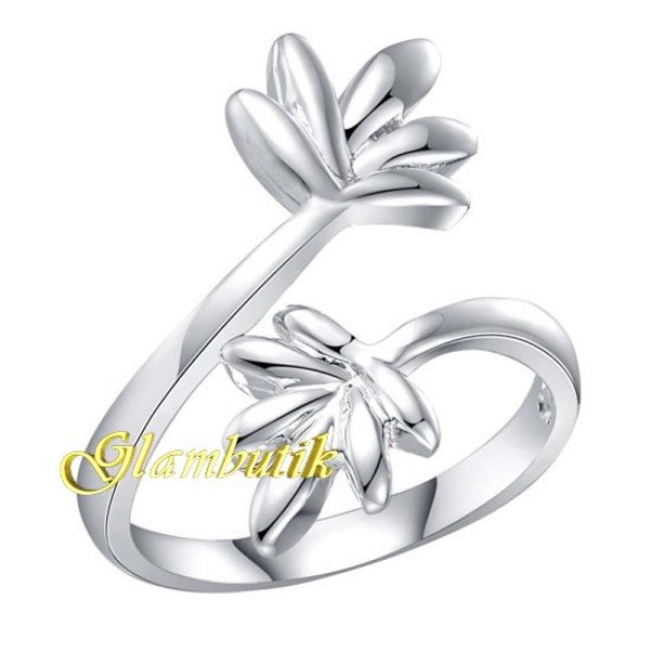 Кольцо в стиле Tiffany Веточки