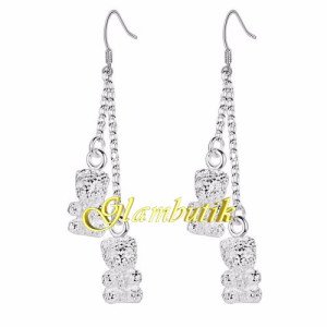 Сережки Ведмедики Tiffany