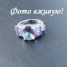 Ювелирное кольцо с мистическим топазом Суматра