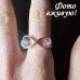 Эксклюзивное кольцо Квадрат сердца