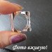 Эксклюзивное кольцо Квадрат сердца