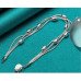 Посріблений браслет Намистини – Glambutik