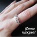 Посеребренное кольцо Бесконечная любовь – 5001