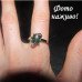 Каблучка зі смарагдовим фіанітом Рені – 5289