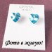 Ювелирные серьги Swarovski Глам сердце – 5426