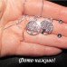 Посеребренные серьги протяжки Деревья – 5657