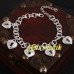 Браслет Tiffany-style Сердечки-замочки