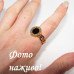Стальное кольцо с цепью и римскими цифрами, часами - 2353
