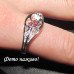Посеребренное кольцо Мираж – 3343