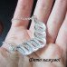 Посеребренная ажурная подвеска Волны – 3484